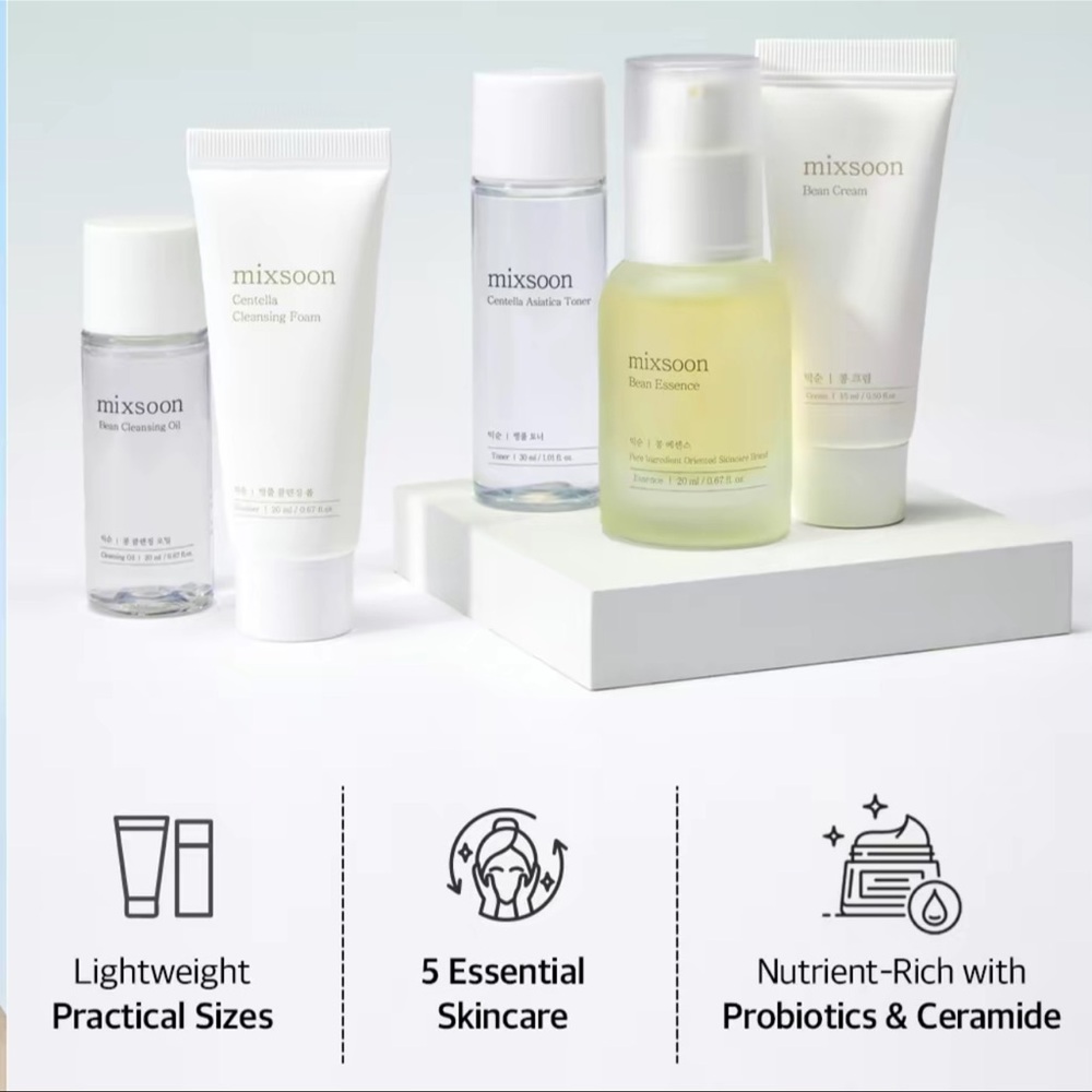 Pure Glow Essentials Set - Mixsoon - Picture 4 of 10